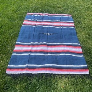Molina Indian Hand Woven Sarape Blanket NWOT
